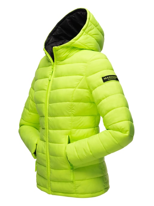 Marikoo women’s quilted jacket Lucy with hood & light padding - Image 4