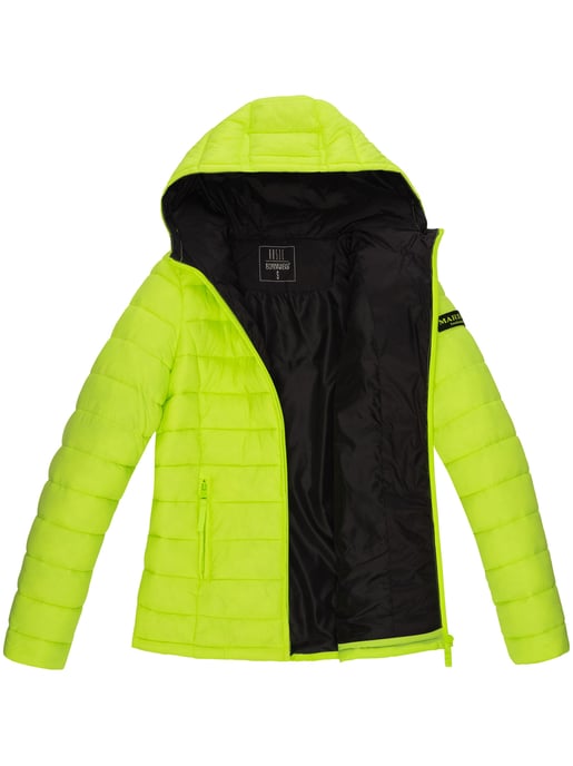 Marikoo women’s quilted jacket Lucy with hood & light padding - Image 6