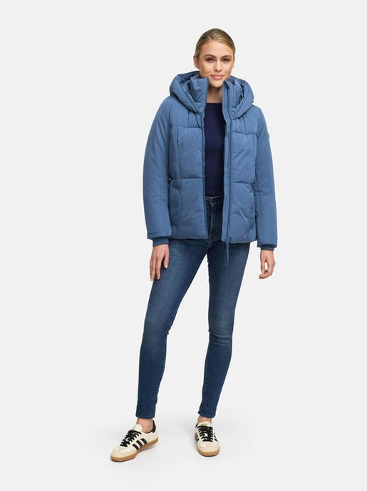 Navahoo dames gewatteerde jas Flüsterfee 14 – licht, warm & modern - Image 5