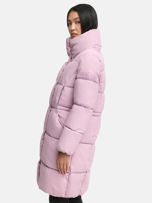 Marikoo women’s quilted jacket Yukanii with hood & zip pockets - Image 4