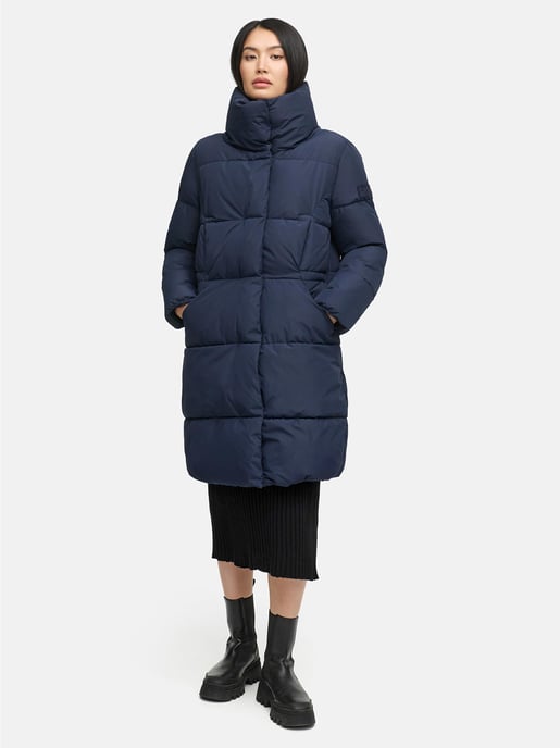 Marikoo women’s quilted jacket Yukanii with hood & zip pockets - Image 3