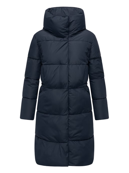 Marikoo women’s quilted jacket Yukanii with hood & zip pockets - Image 6