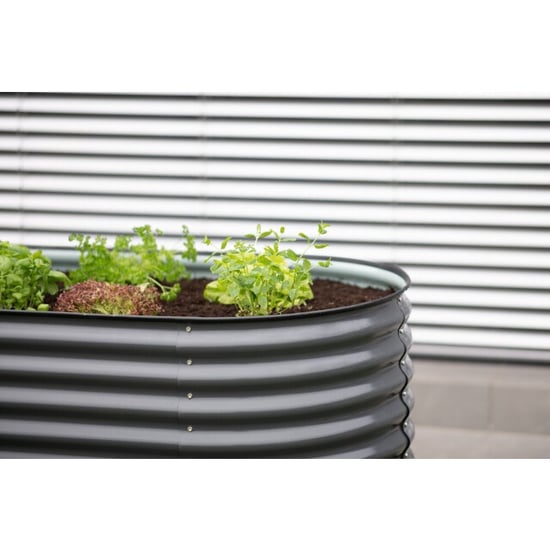 Westmann Metalen plantenbak ispb170h-a bloembak tuin hochbeed 240x80x82 cm - Image 5
