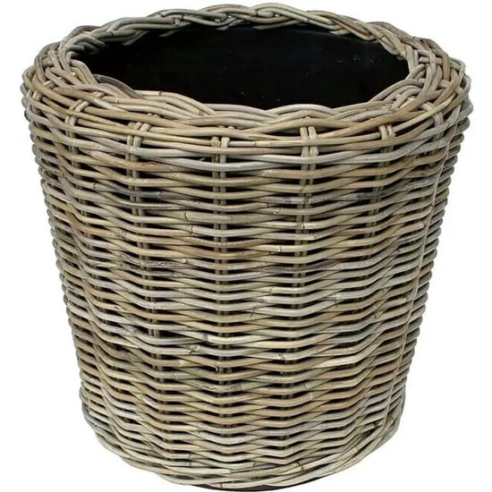 WDMT Rotan drypot ø 34 x 30 cm grijs - Image 4
