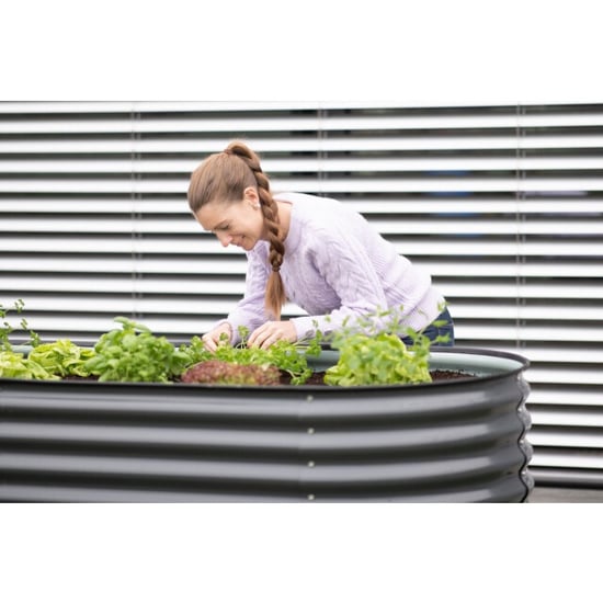 Westmann Metalen plantenbak ispb170h-a bloembak tuin hochbeed 240x80x82 cm - Image 6