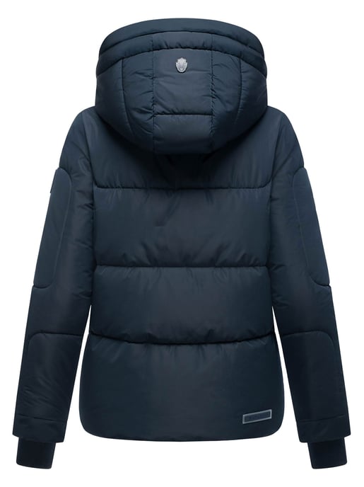 Navahoo women’s quilted jacket Zauberlicht with fleece lining & hood - Image 3