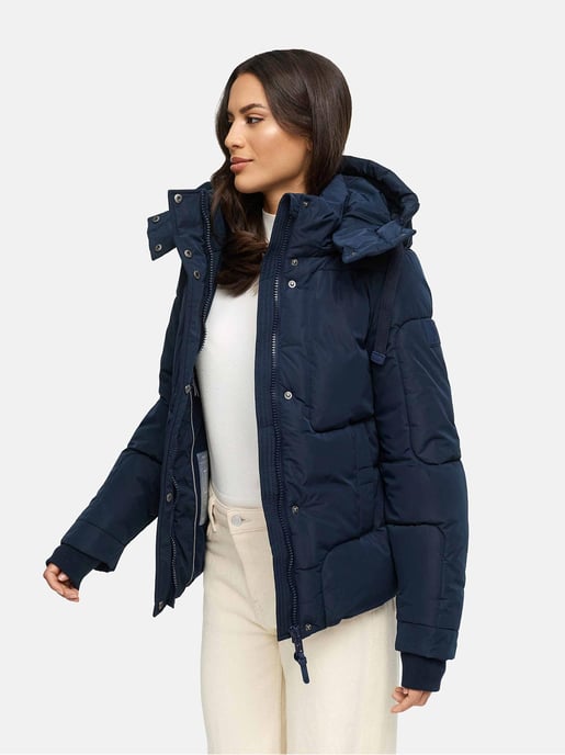 Navahoo women’s quilted jacket Zauberlicht with fleece lining & hood - Image 5