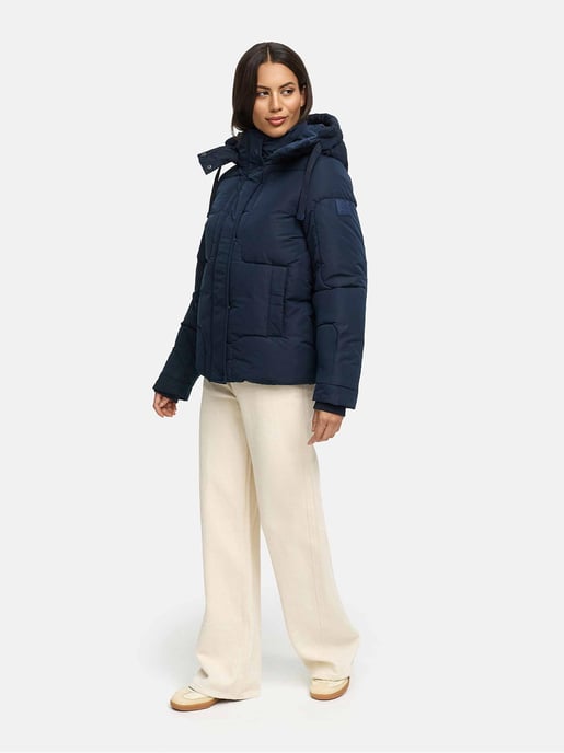 Navahoo women’s quilted jacket Zauberlicht with fleece lining & hood - Image 6