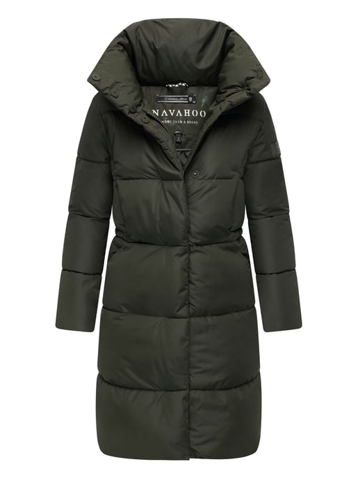 Marikoo women’s quilted jacket Yukanii with hood & zip pockets - Image 5