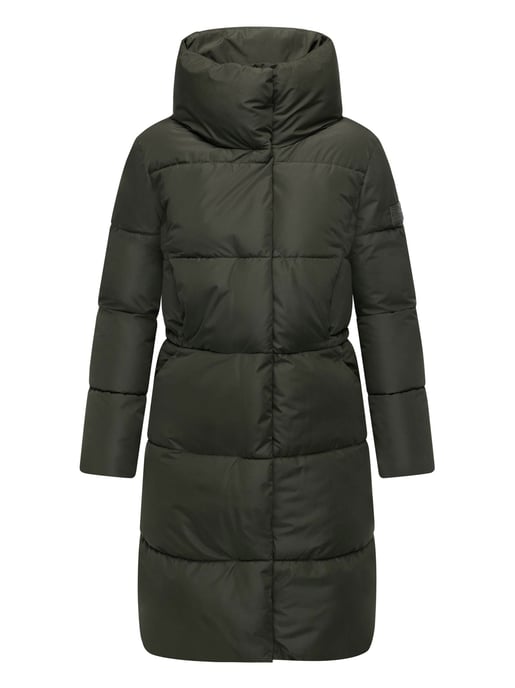 Marikoo women’s quilted jacket Yukanii with hood & zip pockets - Image 6
