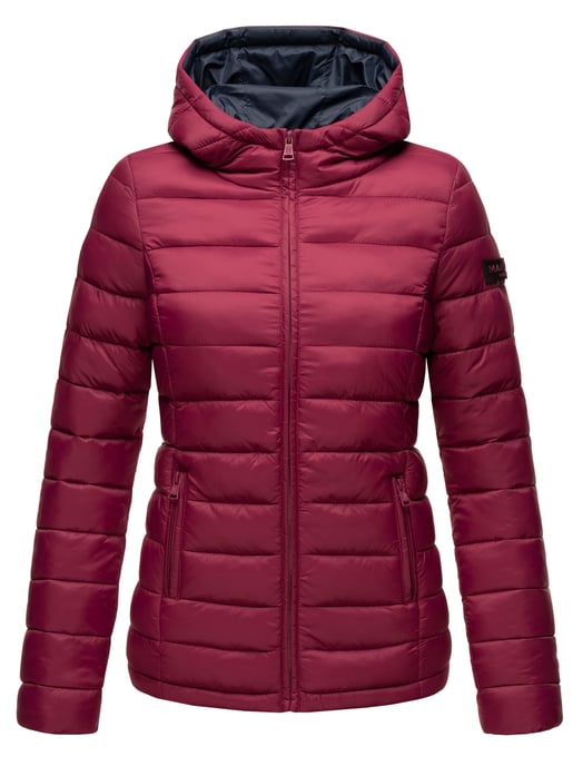 Marikoo women’s quilted jacket Lucy with hood & light padding - Image 2
