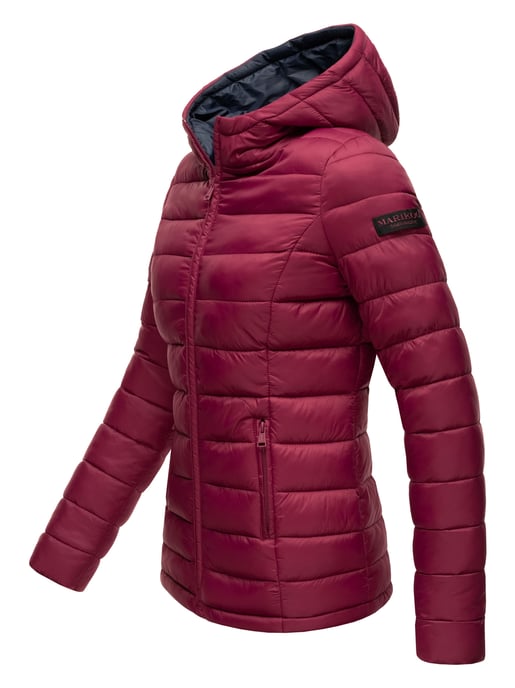 Marikoo women’s quilted jacket Lucy with hood & light padding - Image 3