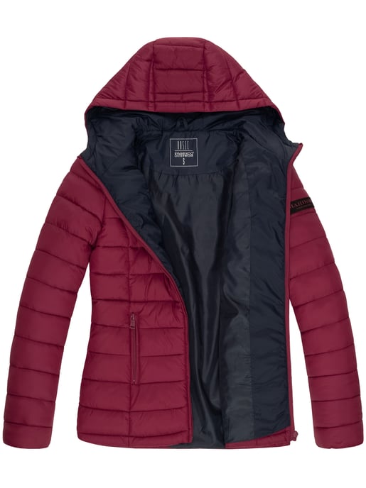 Marikoo women’s quilted jacket Lucy with hood & light padding - Image 6