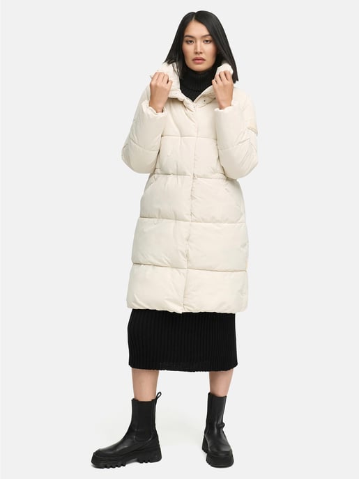 Marikoo women’s quilted jacket Yukanii with hood & zip pockets - Image 2