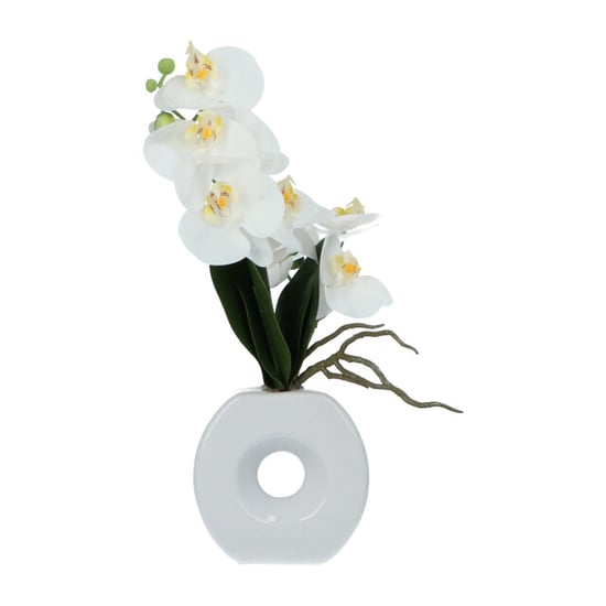 Kopu ® kunstbloem te orchidee 35 cm in mooie te vaas phalenopsis - Image 6