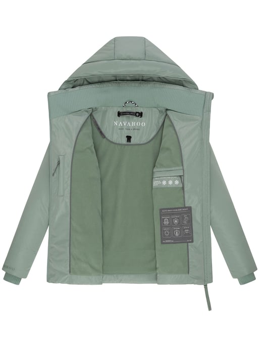 Navahoo dames gewatteerde jas Flüsterfee 14 – licht, warm & modern - Image 4