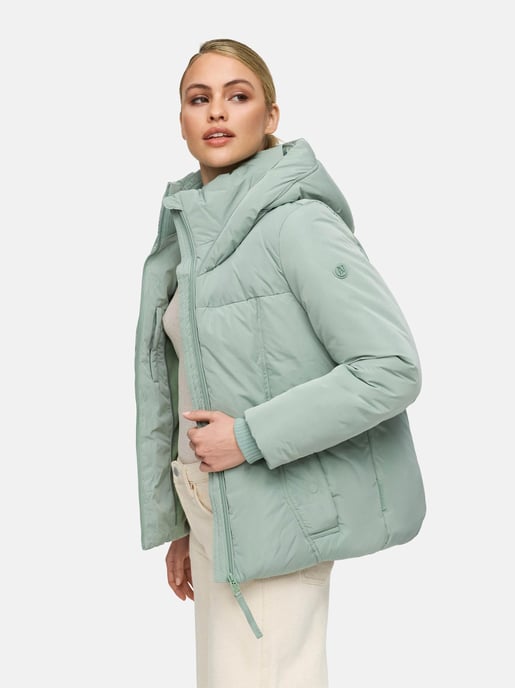 Navahoo dames gewatteerde jas Flüsterfee 14 – licht, warm & modern - Image 6