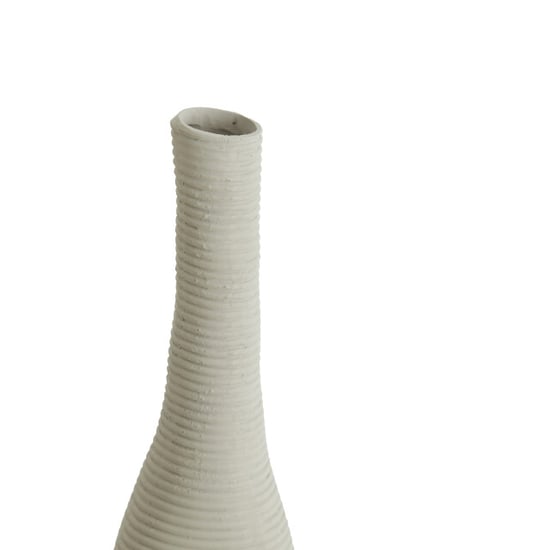 Light & Living vaas deco Ø14,5x69,5 cm haye crème - Image 3
