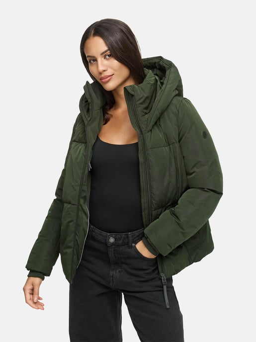 Navahoo dames gewatteerde jas Flüsterfee 14 – licht, warm & modern - Image 5