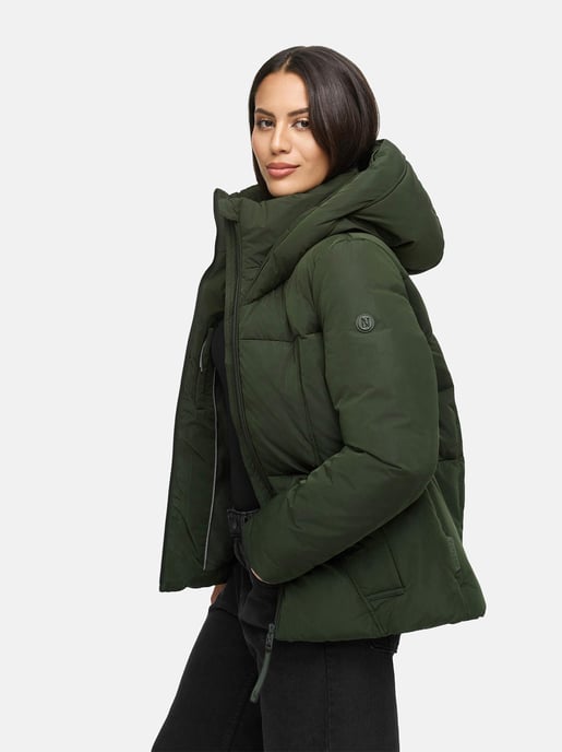 Navahoo dames gewatteerde jas Flüsterfee 14 – licht, warm & modern - Image 6