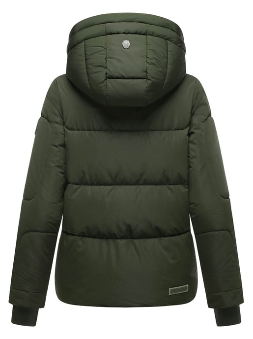 Navahoo women’s quilted jacket Zauberlicht with fleece lining & hood - Image 3