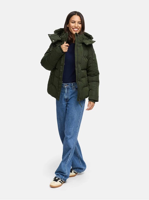 Navahoo women’s quilted jacket Zauberlicht with fleece lining & hood - Image 5