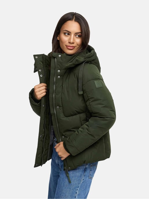 Navahoo women’s quilted jacket Zauberlicht with fleece lining & hood - Image 6