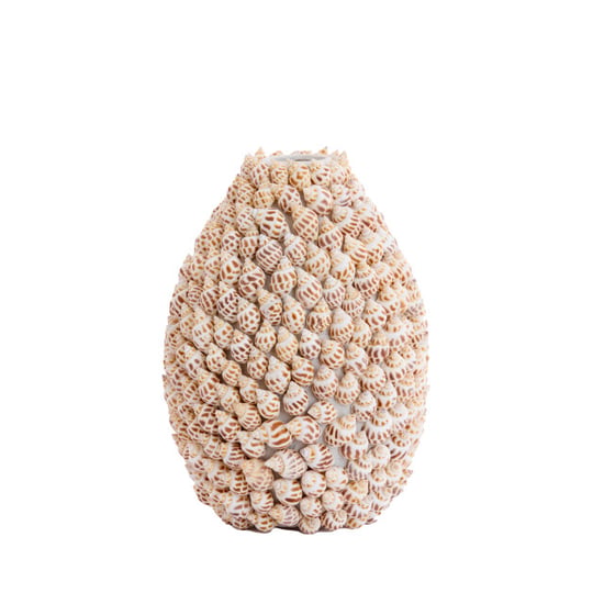 Light & Living vaas shell Ø19x28.5cm - - Image 1