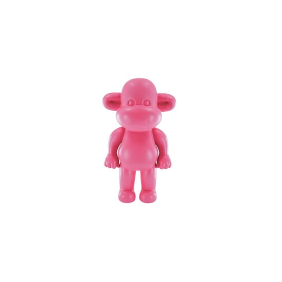House Vitamin Ornament monkey figurine 'the legend'- polyresin pink 20,5x13,5x35cm - Image 2