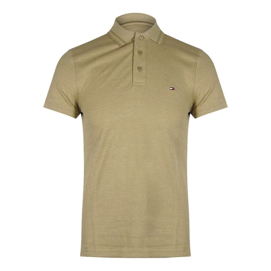 Tommy Hilfiger Donker Duinbeige Poloshirt - Image 1