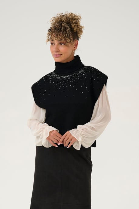 CRGift Knit Slipover Knitted waistcoat Loose fit - Image 3