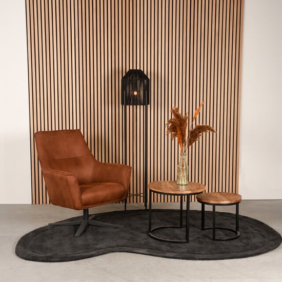 Label51 Vloerkleden mody antraciet synthetisch 200x300 cm - Image 4