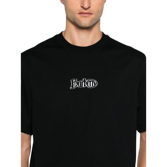 Burberry Signature Logo Coal Black T-shirt - Image 4