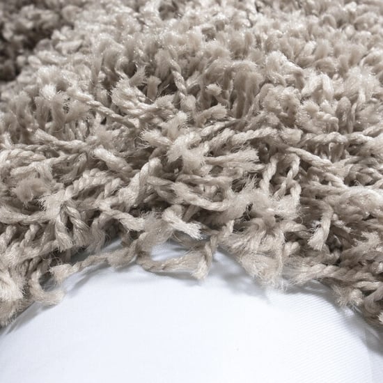 Muratap Basic rond shaggy vloerkleed hoogpolig- 120 cm rond - Image 2