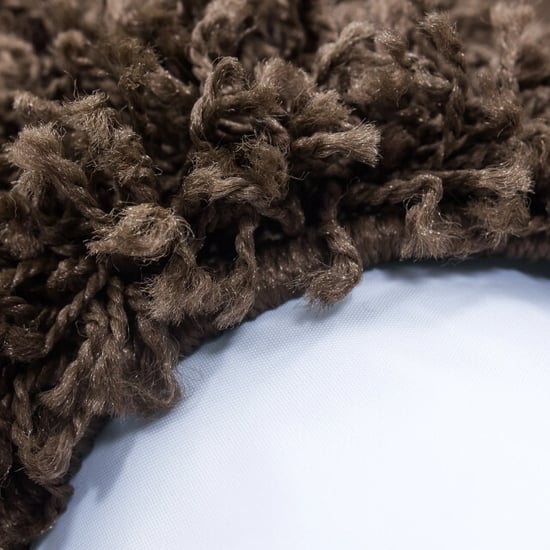Muratap Basic rond shaggy vloerkleed hoogpolig- 200 cm rond - Image 3