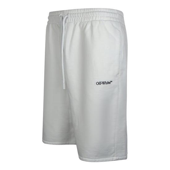 Off-white Stitch Diags Skate Sweatshorts White - Image 2