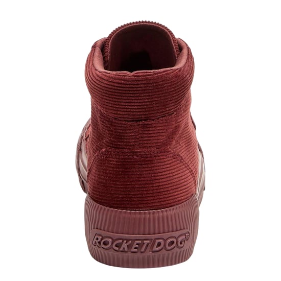Rocket Dog Dam/Ladies Corduroy High-top Trainers (Rost) - Image 2