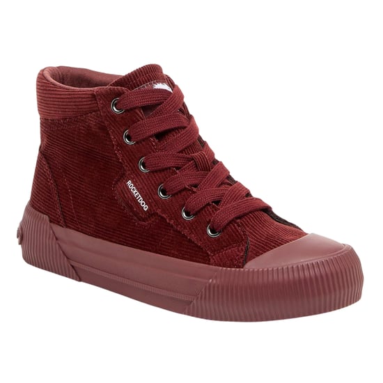 Rocket Dog Dam/Ladies Corduroy High-top Trainers (Rost) - Image 4