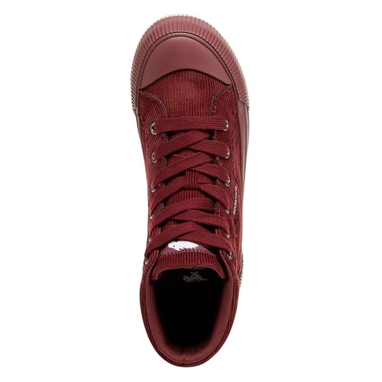 Rocket Dog Dam/Ladies Corduroy High-top Trainers (Rost) - Image 5