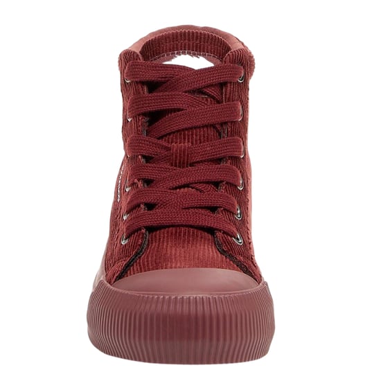 Rocket Dog Dam/Ladies Corduroy High-top Trainers (Rost) - Image 6