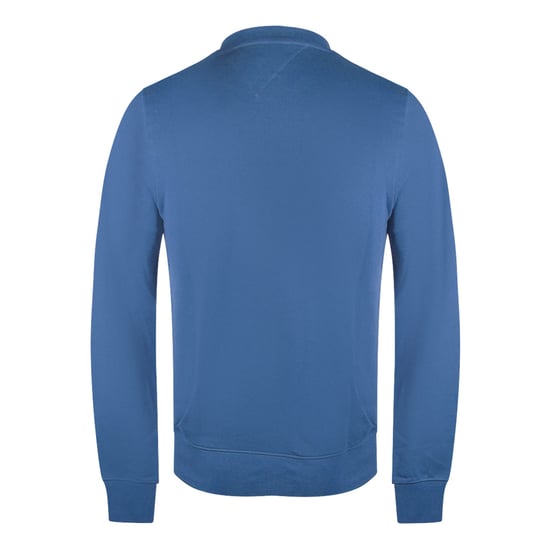 Tommy Hilfiger Faded Indigo Blue Crewneck Sweatshirt - Image 2