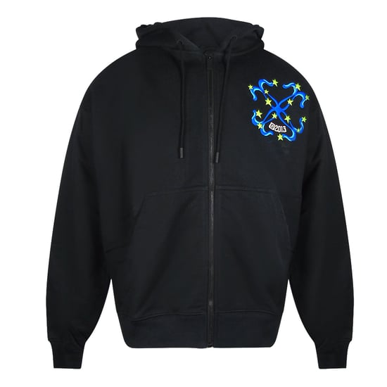 Off-white Hammer Skate Zip Hoodie Black - Image 1