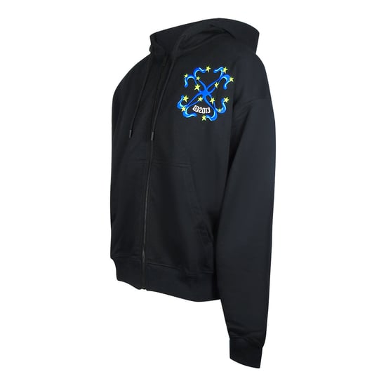 Off-white Hammer Skate Zip Hoodie Black - Image 2