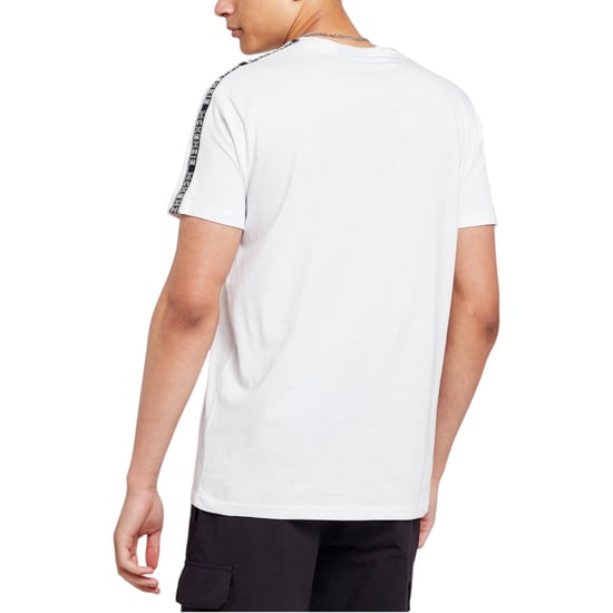McKenzie Mens T Shirts Logo Tape Crew Neck Short Sleeve Summer Cotton T-Shirt - Image 3
