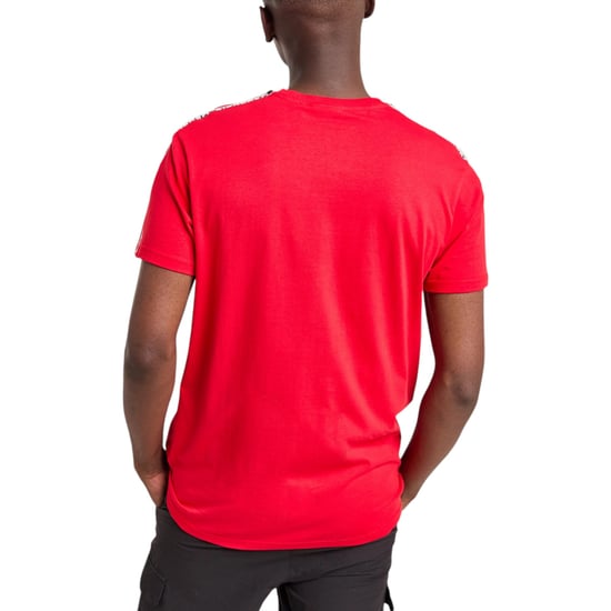 McKenzie Mens T Shirts Logo Tape Crew Neck Short Sleeve Summer Cotton T-Shirt - Image 5