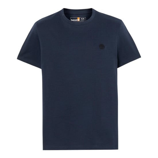 Timberland Herr T-shirts Klassiska Logotyp Sommaren Crew Neck Dunstan River Toppar Ny - Image 4