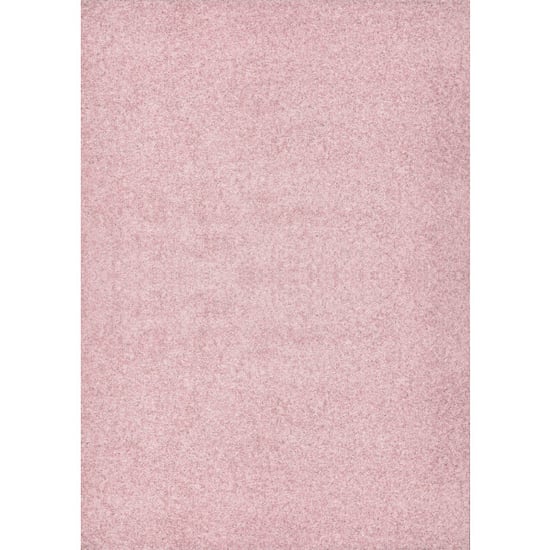 Muratap Loca shaggy vloerkleed licht roze hoogpolig- 140x200 cm - Image 3