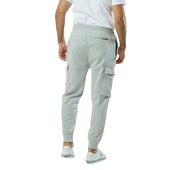 Mens Cargo Joggers Zip Pockets Fleece Gym Trousers Cotton Bottom Track Pants New - Image 2