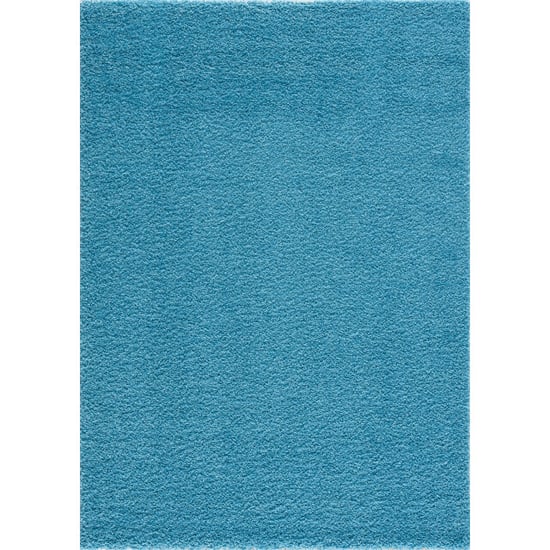 Muratap Loca shaggy vloerkleed turquoise hoogpolig- 120x170 cm - Image 2