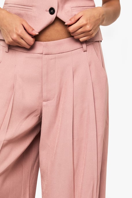 Tailored Palazzo Wide Leg Trousers - Image 4
